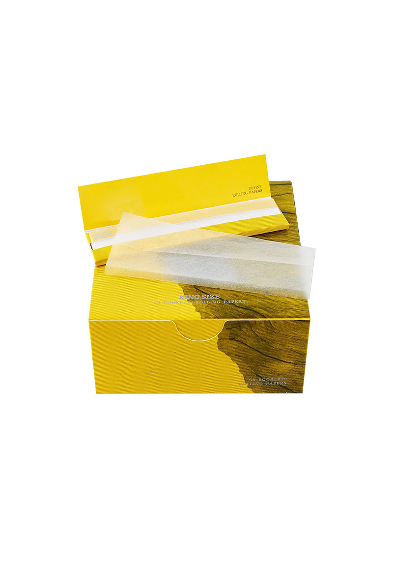 Yellow Bleached Rolling Paper